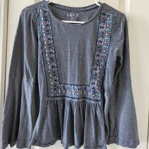 LOFT Cotton Blouse